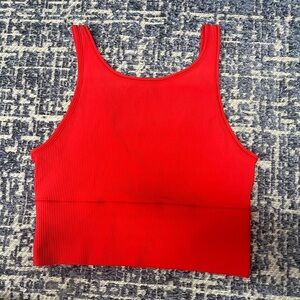 Neon Pink Lululemon Workout Top